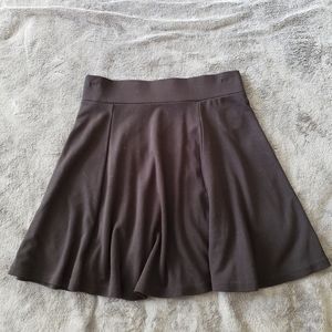 Black skater skirt